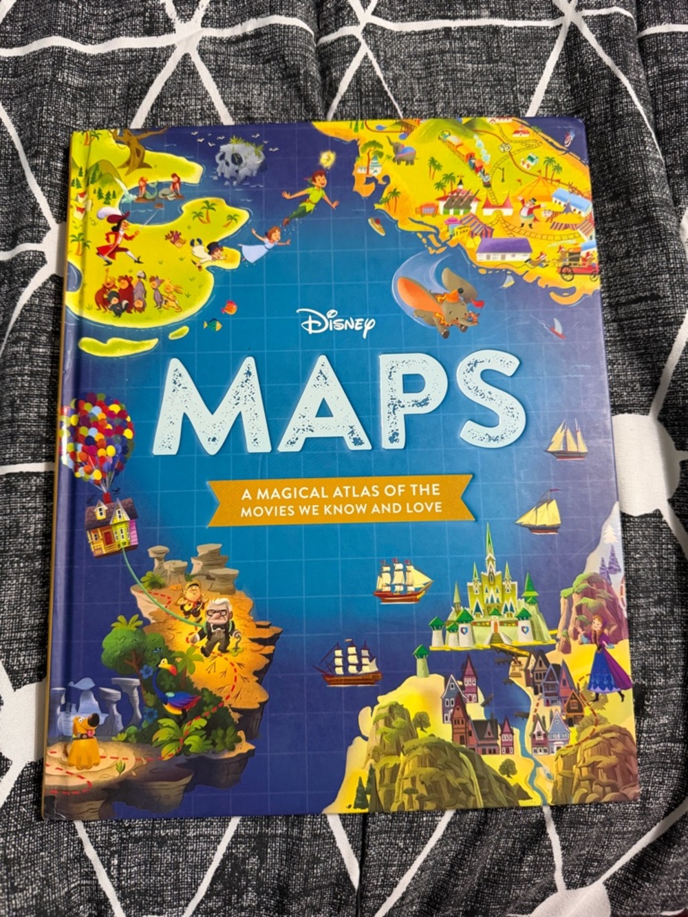 Disney Maps: A Magical Atlas of the Movies We Know and Love (Hardcover)